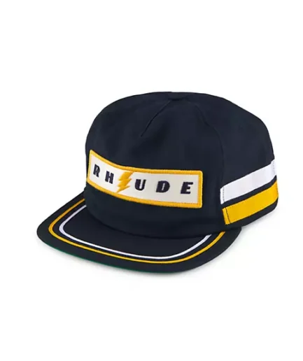 R H U D E Logo Denim Baseball Cap