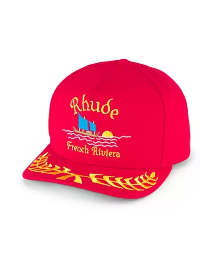 R H U D E Riviera Sailing Cotton Baseball Cap