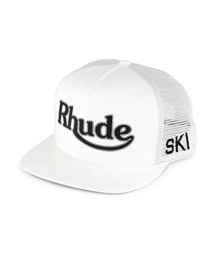 R H U D E Ski Logo Trucker Hat