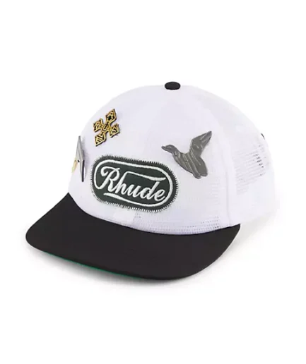 R H U D E Logo Patch Trucker Hat