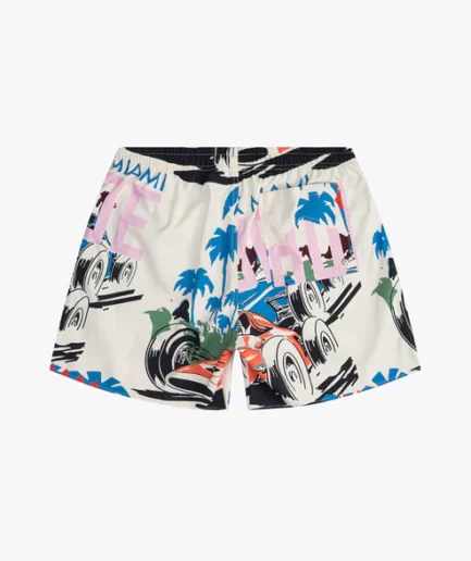 RHUDE GRAND PRIX SWIM TRUNKS