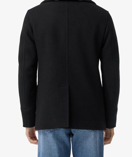 Burberry Wool Blend Pea Coat