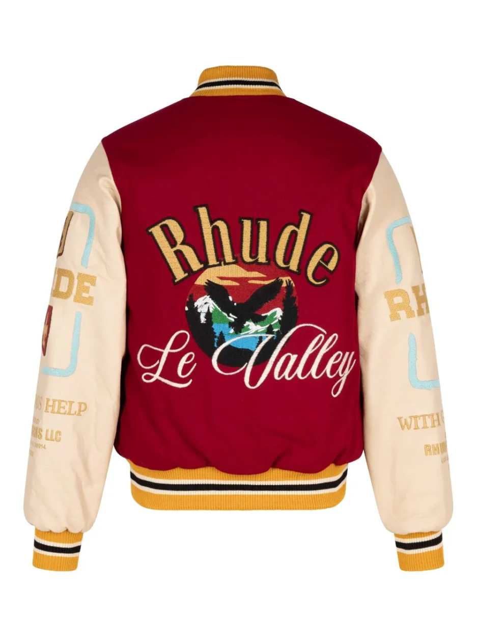 RHUDE Le VAlley varsity jacket