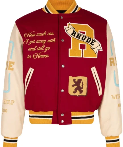 RHUDE Le VAlley varsity jacket