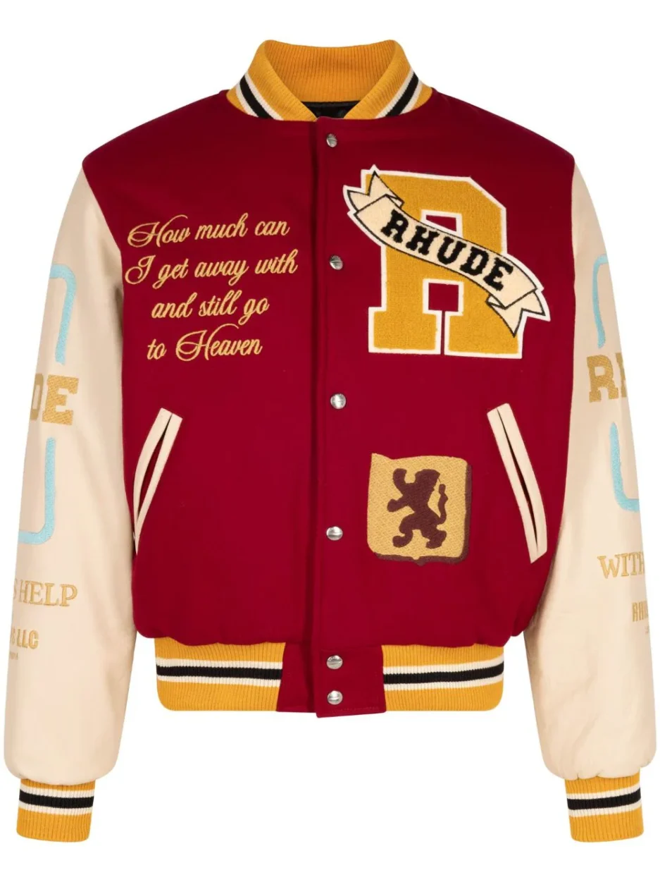 RHUDE Le VAlley varsity jacket