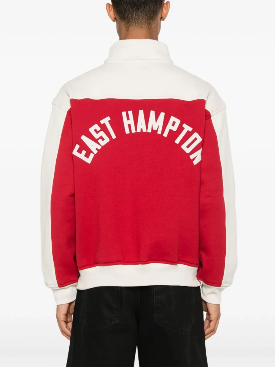 RHUDE Contrast Varsity cotton sweatshirt