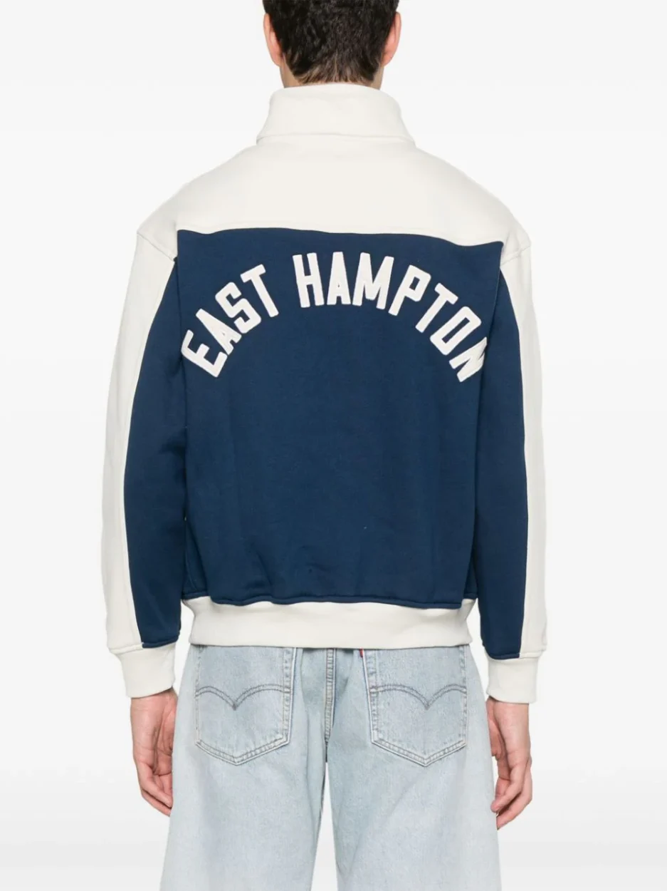 RHUDE Contrast Varsity cotton sweatshirt