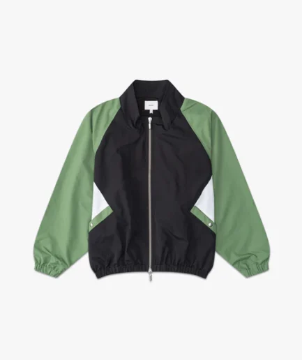 COLOR BLOCKED TRACK JACKET