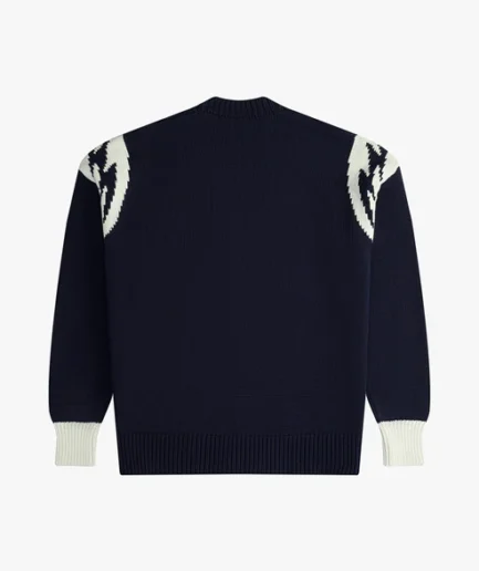 RHUDE LIGHTNING KNIT CARDIGAN