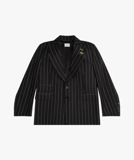 OVERSIZED PINSTRIPE BLAZER