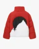 RHPF24JA02307 MOONLIGHT PUFFER JACKET RED WHITE BLACK 3