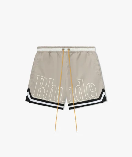 RHUDE BASKETBALL SWIM TRUNKS