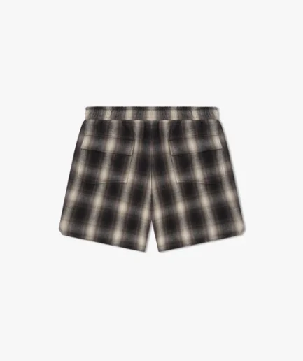 PLAID LOGO SHORT