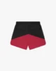 RHPF24SH01859 RHUDE YACHTING SHORT BLACK MAROON 2