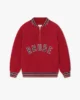 RHPS24JA12150137 RHUDE QUARTER ZIP VARSITY VINTAGE RED 1 d71eb0f0 cc36 4f9a 94a8 919a75608258