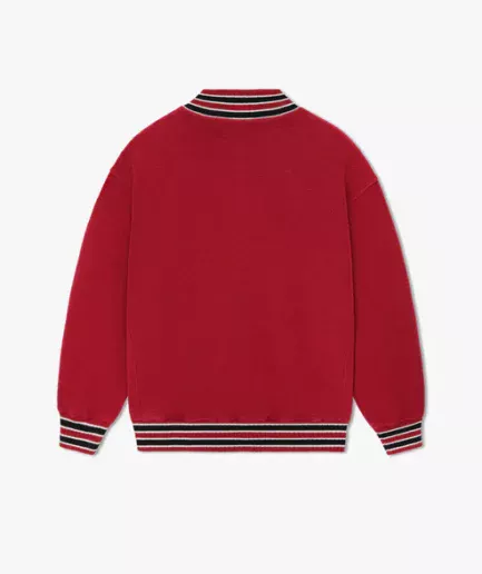 RHUDE QUARTER-ZIP VARSITY