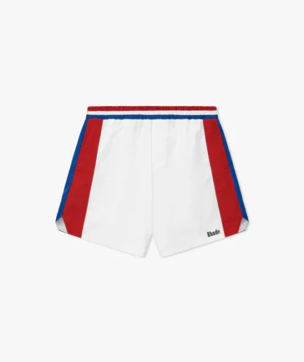 CHEVRON TRACK SHORTS