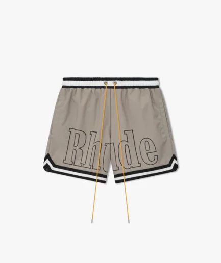 RHUDE BASKETBALL SWIM TRUNKS