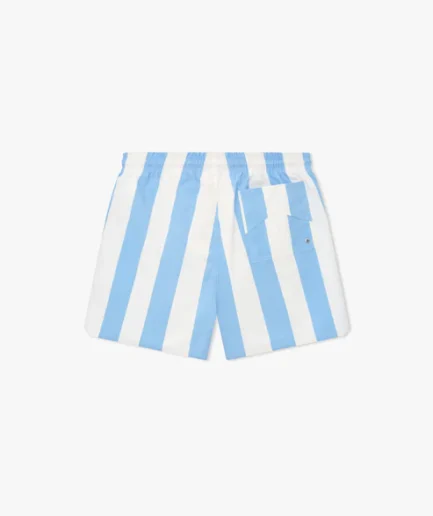 RHUDE LOGO STRIPED TRUNKS