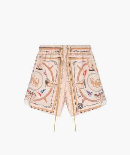 RHUDE NAUTICAL SILK SHORT