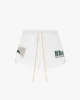 RHUDE SENNA FLIGHT SHORT WHITE 1