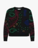 Rhude Bandana Knit Sweatshirt Multicolor