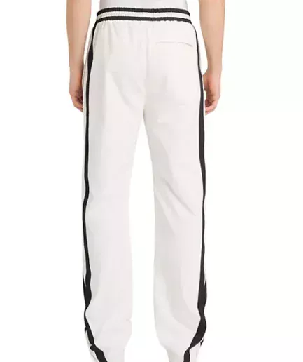 R H U D E Ski Striped Cotton-Blend Track Pants