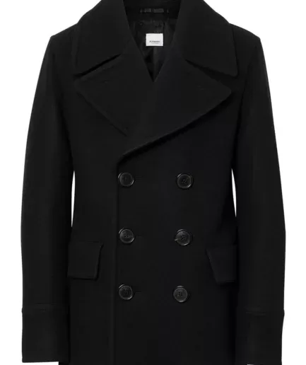 Burberry Wool Blend Pea Coat