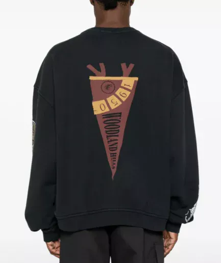 RHUDE graphic-print cotton sweatshirt