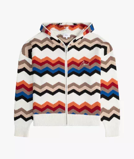 RHUDE CYRIL KNIT ZIP-UP