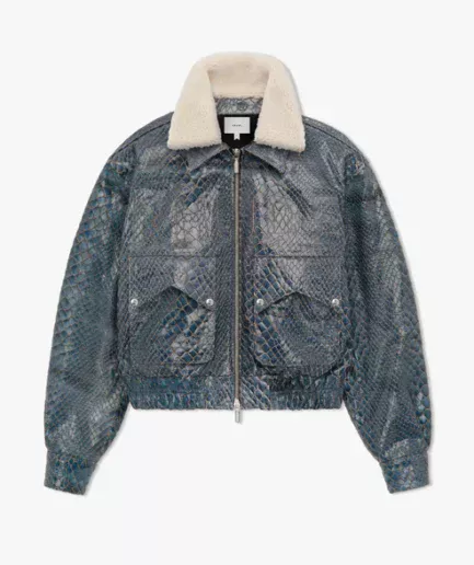 BLUE CROCODILE PILOT JACKET