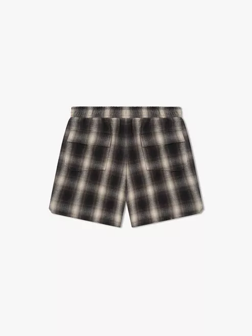 PLAID LOGO SHORT