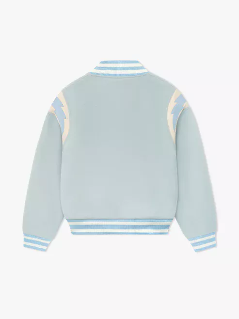 MINT WOOL LIGHTNING VARSITY