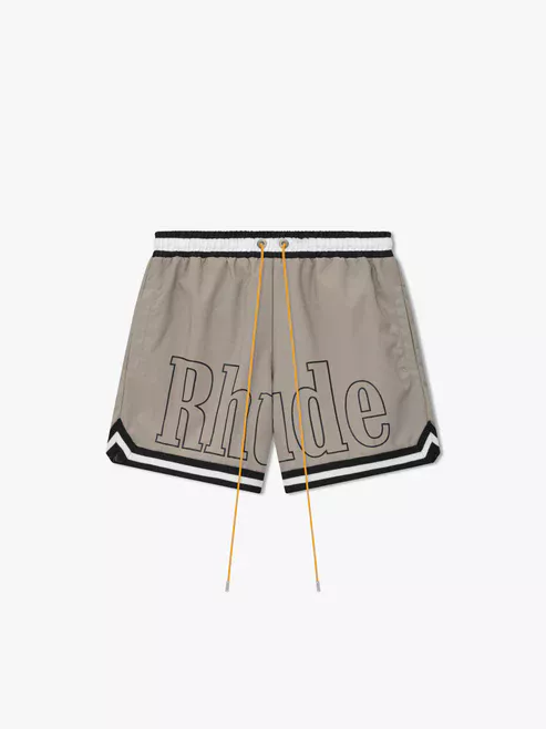 RHUDE BASKETBALL SWIM TRUNKS