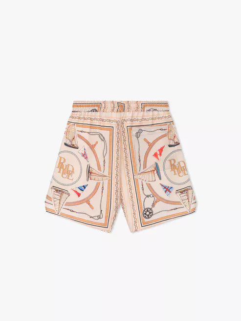 RHUDE NAUTICAL SILK SHORT